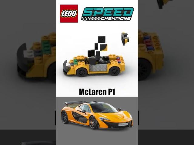 McLaren P1 LEGO 2015 Speed Champions [75909] Speed Building Animation