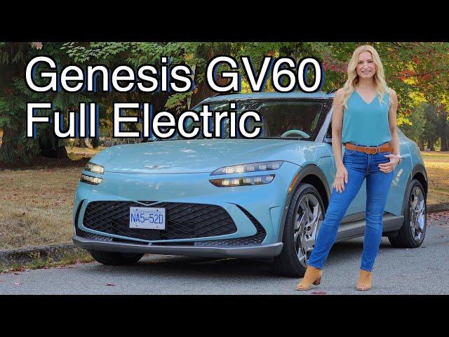 All-New 2023 Genesis GV60 review // Impressive luxury crossover!