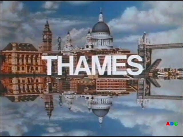 Thames adverts & link announcer Philip Elsmore 18th February 1988