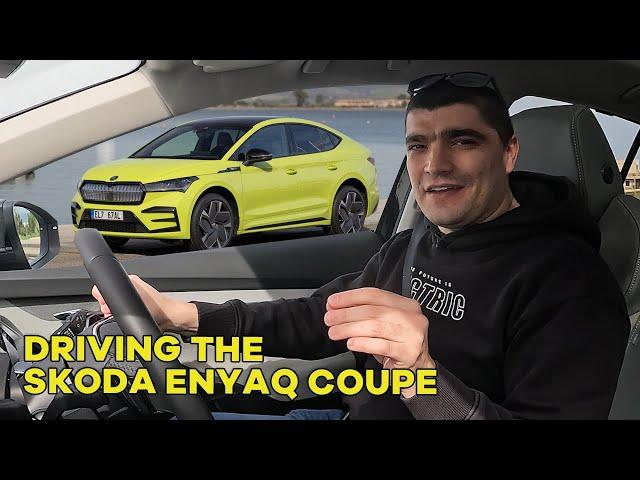 Driving the new Skoda Enyaq Coupe review