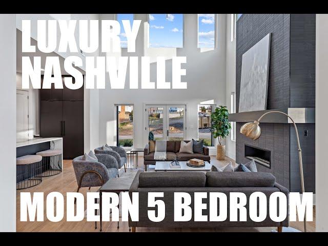 Modern Luxury New Construction in Nashville with exceptional views and 5 bedrooms!