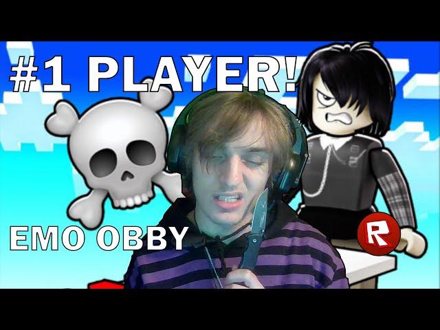 SO EDGY! LAZOREFFECT PLAYS ROBLOX EMO OBBY! #GAMING