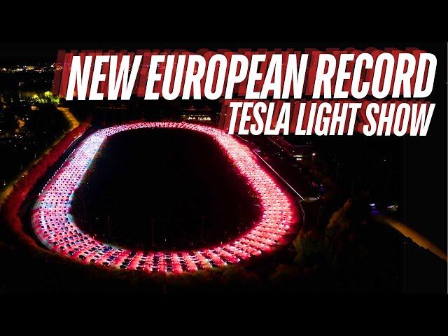 2024 MEGA TESLA LIGHT SHOW || 902 TESLA FINLAND