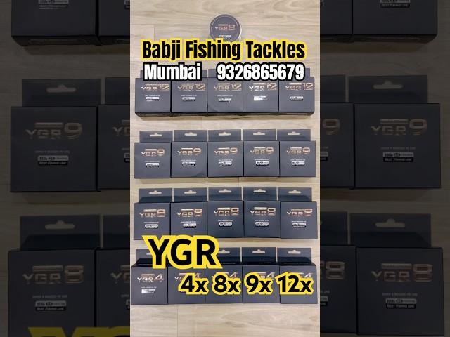 YGR 4X 8X 9X 12X BABJI FISHING TACKLES MUMBAI 9326865679 #fishing #sea #fishingtrip #saltwater #like