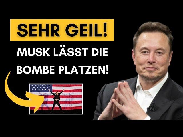 Trump nominiert Musk als wichtigsten Minister verspricht Schockwellen für das ganze System!