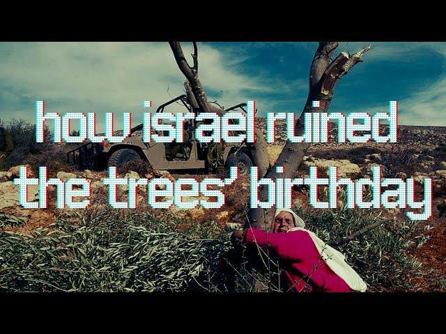 What is Tu B'Shvat, and why does the Israeli state exploit trees for genocide?