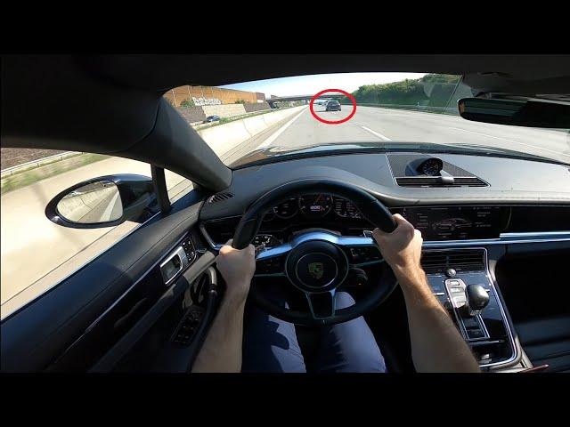 250 km/h and again someone is not checking his mirrors before changing lanes! (German Autobahn)