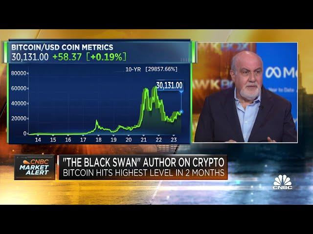 'The Black Swan' author Nassim Taleb on crypto: A cult coupled with a financial instrument