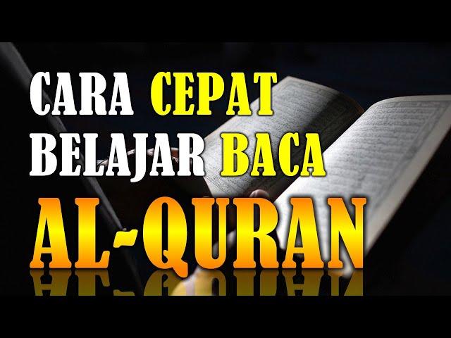 Cara Cepat Belajar MemBaca AlQuran Dari Nol Sampai Lancar Mengaji IQRO 1 Full | Belajar Mengaji