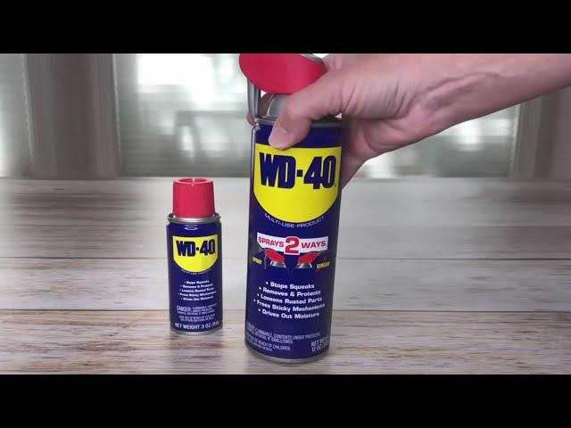 WD 40 Hacks - 13 clever WD 40 uses  (not just for degreasing!)