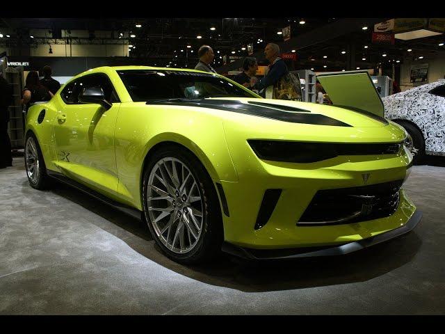 Chevrolet Camaro COPO, Turbo AutoX and Slammer Concepts - 2016 SEMA Show