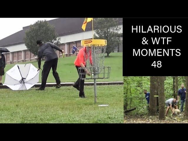 HILARIOUS AND "WTF" MOMENTS IN DISC GOLF COVERAGE - PART 48