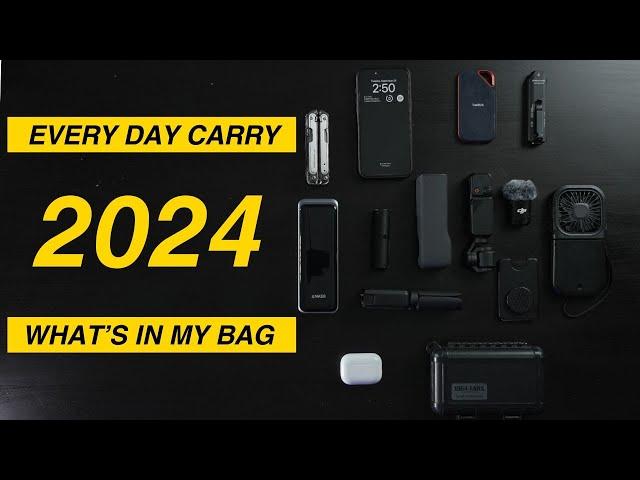 What’s In My Bag for 2024? My Ultimate EDC Gear Setup