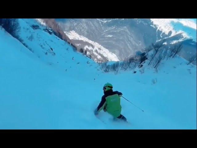 Skiing in Russia  with Ilya Prokopev 