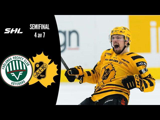 Frölunda HC - Skellefteå AIK | Höjdpunkter | Semifinal 4 | SM-Slutspel 2024