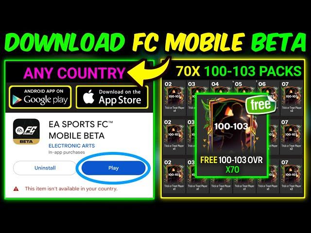 20 NEW UPDATES - HOW to DOWNLOAD FC MOBILE BETA | Mr. Believer