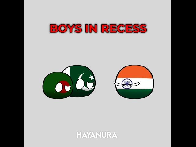 GIRLS vs BOYS  #shorts #countryballs #funny #india