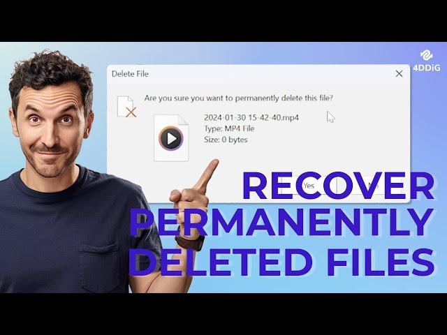 2025 How to Recover Permanently Deleted Files on Windows 11/10