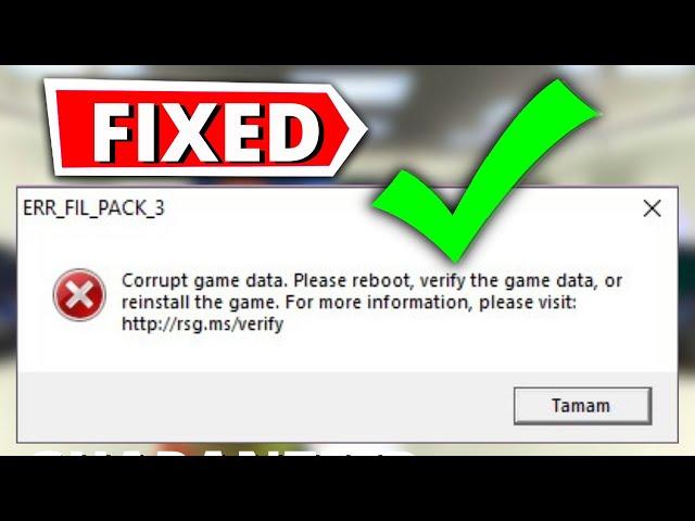 How To Fix GTA 5 Corrupt Game Data Please Reboot