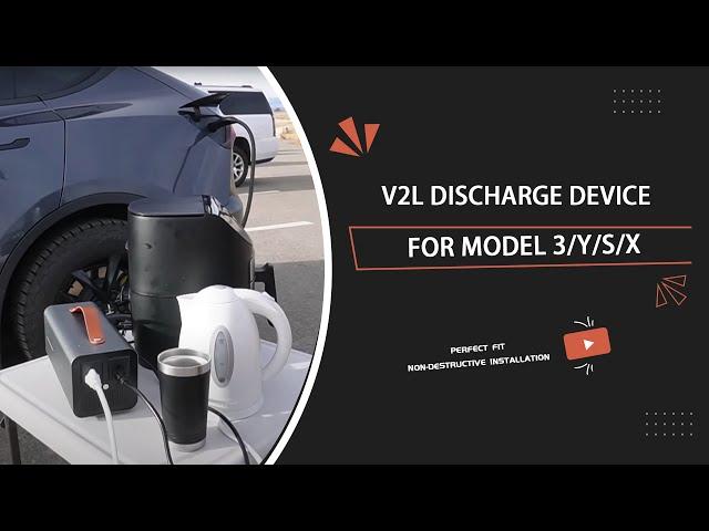 Power Up Anywhere with Tesla! | Teslaunch’s First V2L Discharge Device-Real Review!