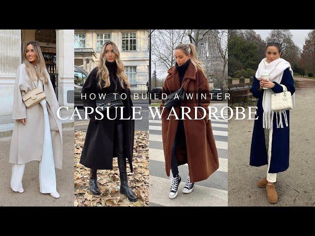 HOW TO BUILD A WINTER CAPSULE  WARDROBE | Kate Hutchins