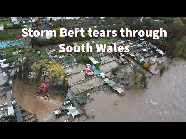 Major incident declared as Storm Bert wreaks havoc on South Wales valleys