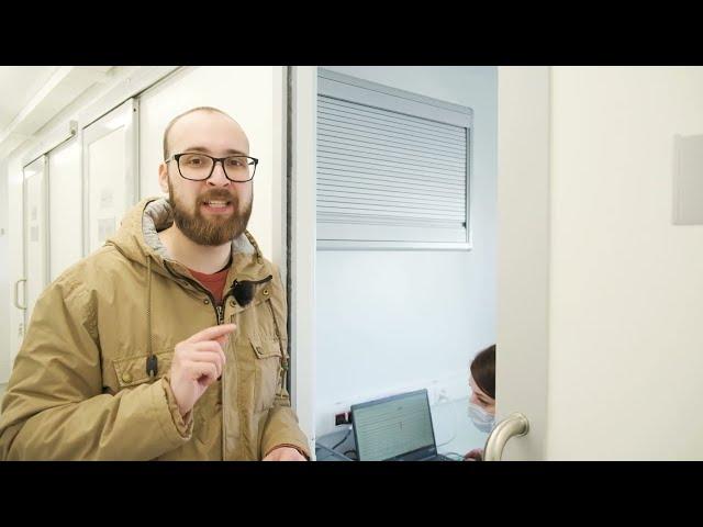 Передвижной медицинский комплекс КБ "РЖД-Медицина" в Чите