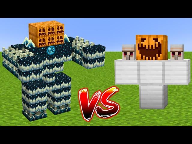 MUTANT WARDEN vs All New Golems - Minecraft Mob Battle