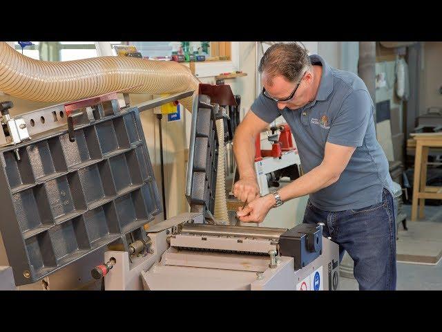 A-Z of Thickness Planer Set Up & Maintenance - trailer