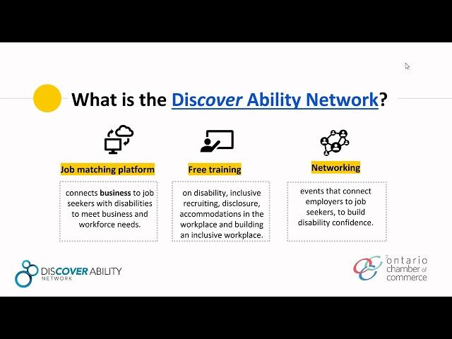 #LiveStreamLunch - Why join the Discover Ability Network