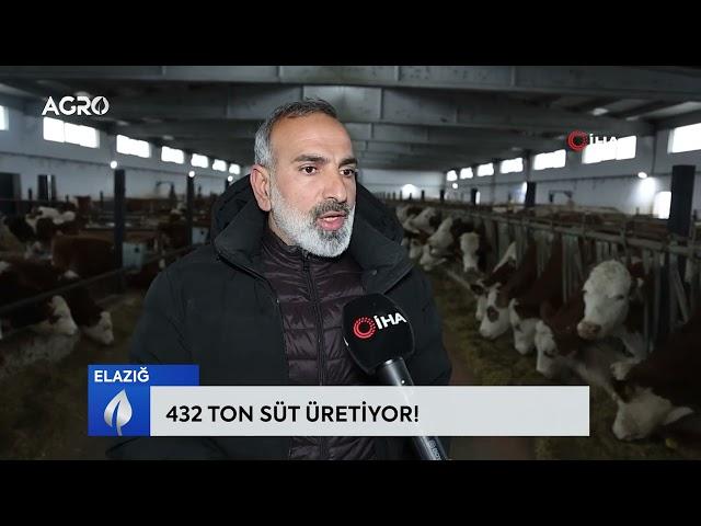 Köyüne Döndü Çiftlik Kurdu 432 Ton Süt Üretiyor! / AGRO TV HABER