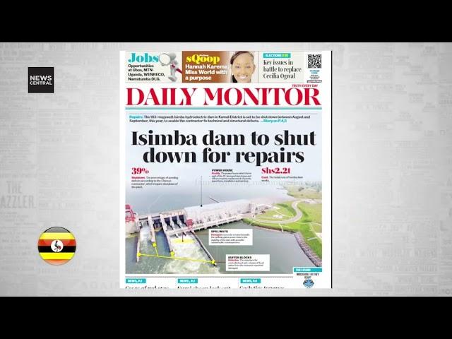 African Headlines: Isimba dam to shut down for repairs—Daily Monitor, Zimbabwe