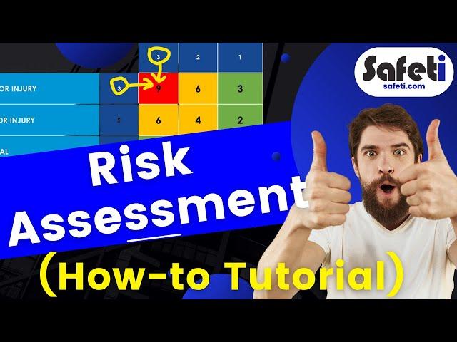 HOW TO Do a Risk Assessment  Template Tutorial
