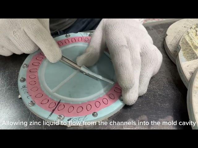 Jewelry zinc alloy casting process | Jewelry making process | Jewelry spin casting process