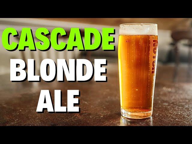 CASCADE BLONDE ALE: One of the EASIEST Beginner ALL-GRAIN BEERS!