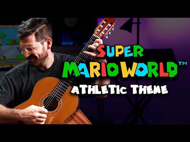 Super Mario World Athletic Theme | TVonGuitar