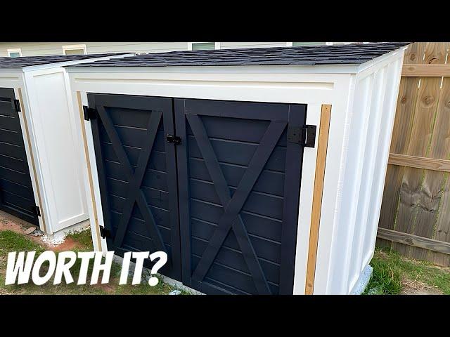 is it CHEAPER to buy a SHED or to take the DIY route?