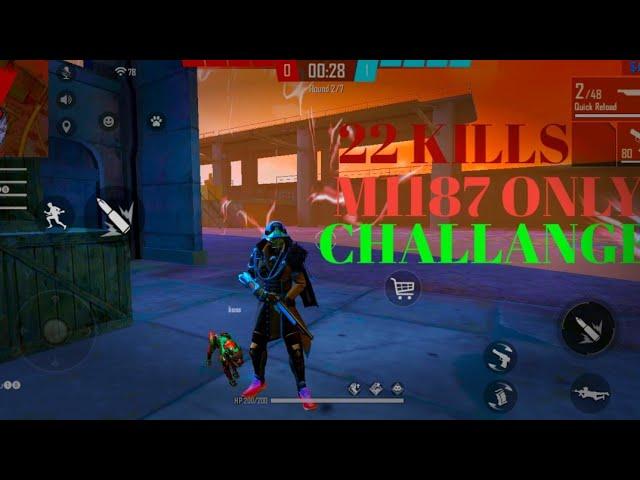 M1187 GOD LEVEL KILLING MONTAGE [FREE FIRE GARAGE GURUJI]