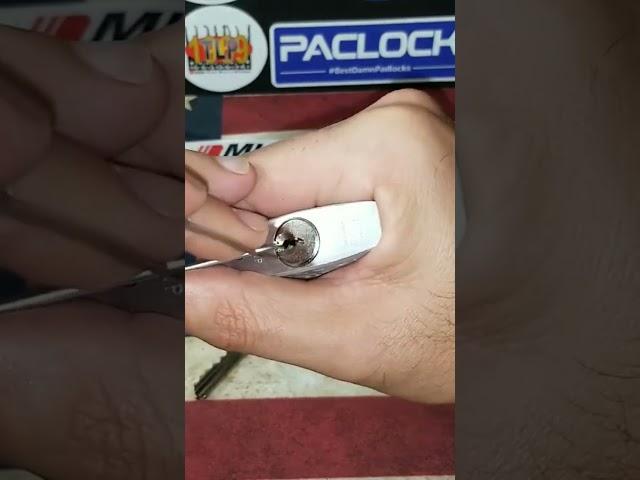 Abus 64ti/50 speed pick using #multipick curve #lockpicking #helpfullockpicker #locksport