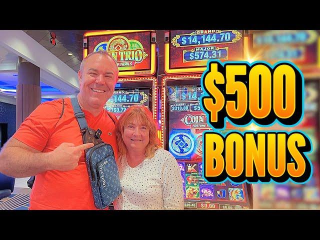 Lucky Lady Janet Buys $500 Bonuses ONLY