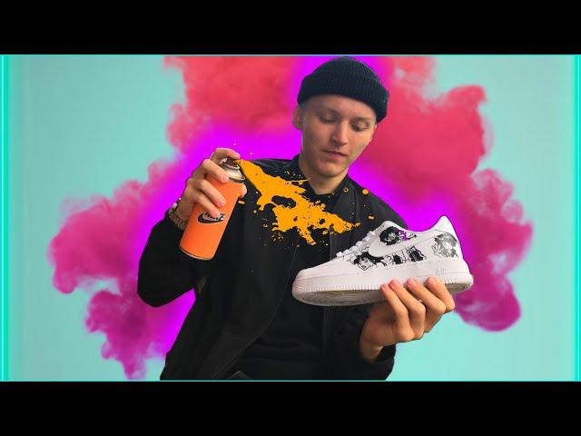 КАСТОМ NIKE AIR FORCE / ТАКИХ КРОССОВОК НИ У КОГО НЕТ