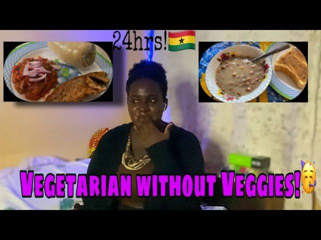 Going VEGAN for 24hours!!|| Vlogmas 2021 Day 2|| Nelly Blankson