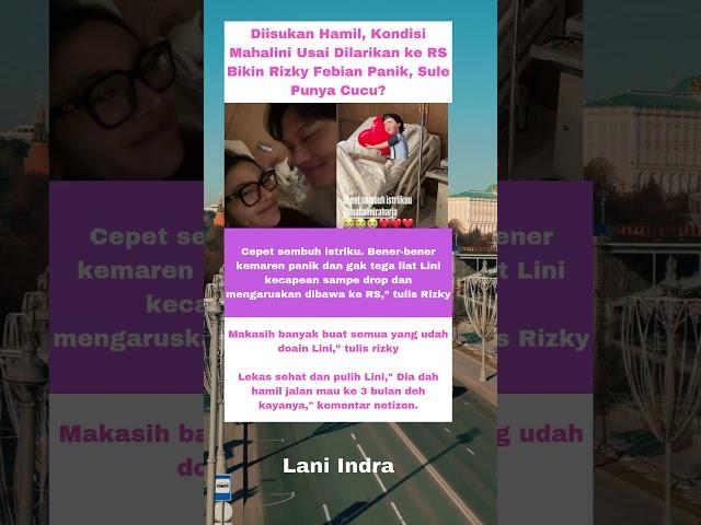 Diisukan Hamil, Kondisi Mahalini Usai Dilarikan ke RS Bikin Rizky Febian Panik #mahalini #sule