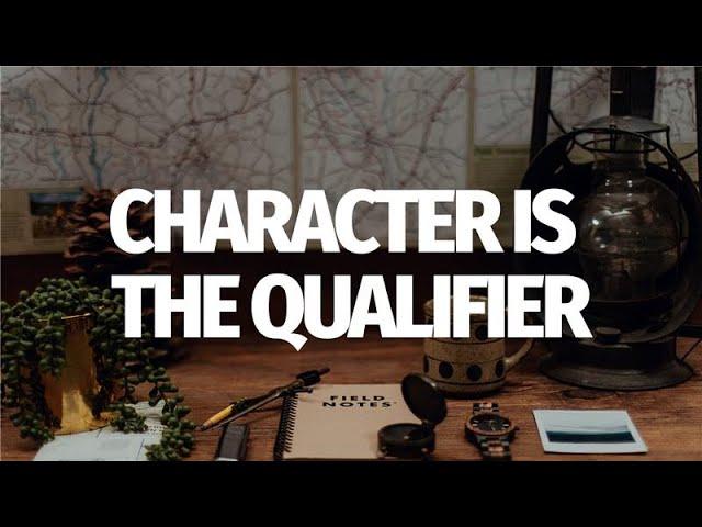 Character is the Qualifier | Jason Gore