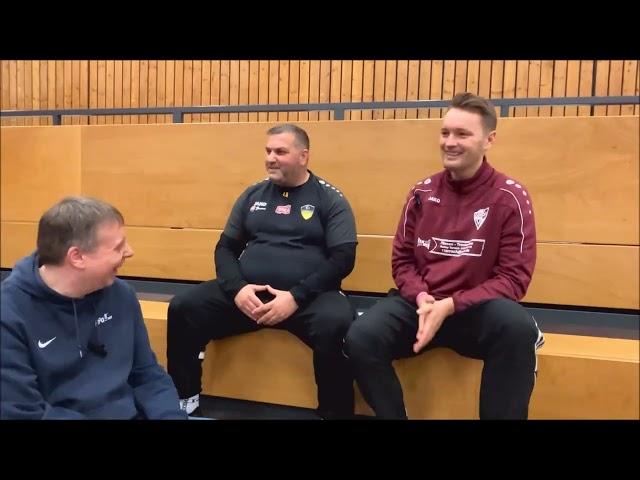 Hallenstadtmeisterschaft Mönchengladbach, ZR: Dario Cancian und Ufuk Isik im Interview (2.1.2025)