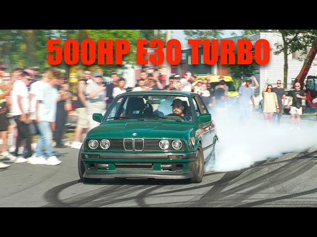 Modified Cars Leaving Carmeet, FAILS - 1100HP Turbo S, 480HP Starlet, 780HP B18C4 Civic, E30 Turbo