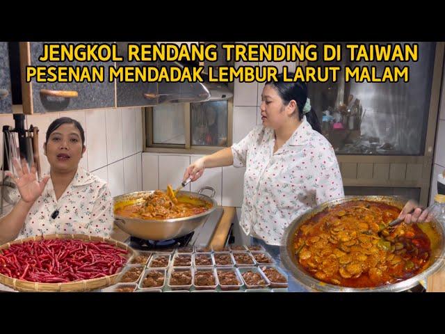 RENDANG JENGKOL KU TRENDING DI TAIWAN MASAK SATU WAJAN FULL