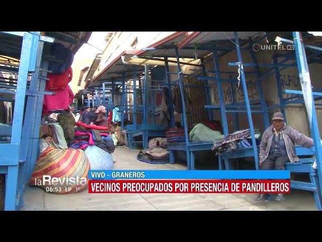 Vecinos preocupados por la presencia de pandilleros en la calle Graneros