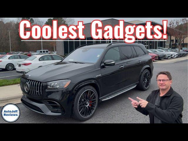 Coolest 2025 Mercedes AMG GLS63 Gadgets, Tech, Multimedia, Lights!