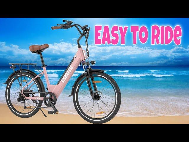 Eskute C100 Commuter E Bike Review 2024 | e-bike for Beginners